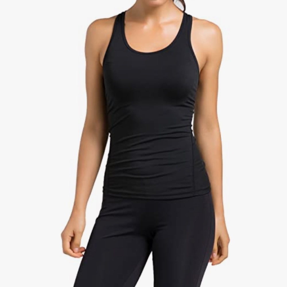 Workout Tank Tops, Compression Racerback Tanks Sleeveless-women